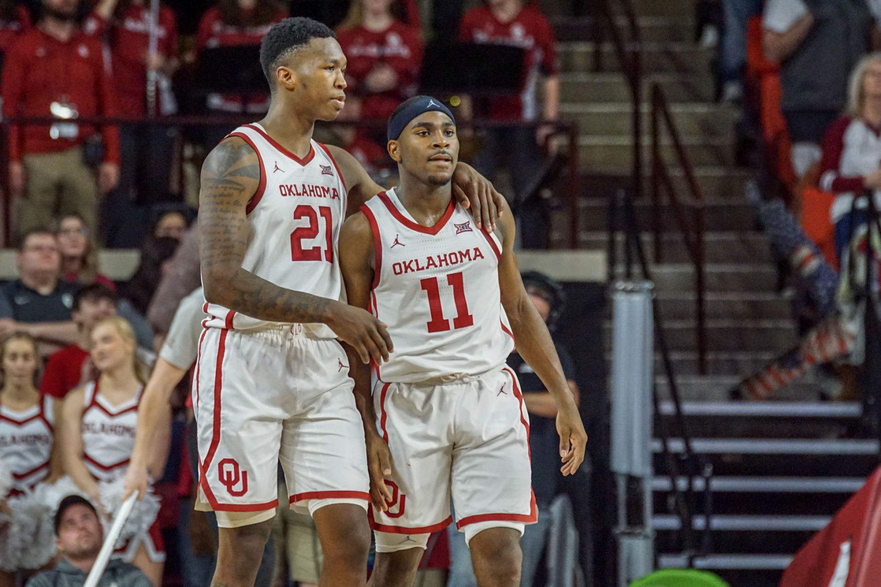 Kristian Doolittle and De'Vion Harmon